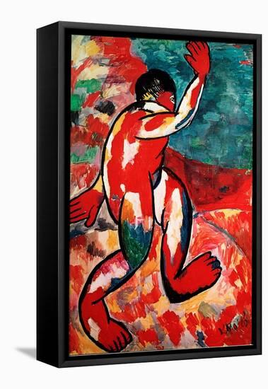 The Bather Painting by Kasimir Malevic (Malevich, Malevitch) (1878-1935) 1910 Dim. 105X69 Cm Amster-Kazimir Severinovich Malevich-Framed Premier Image Canvas