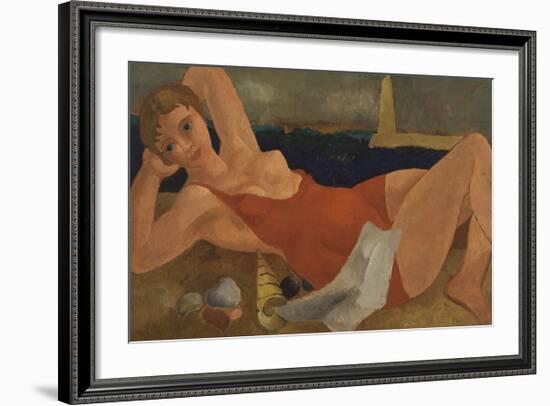 The Bather-Christopher Wood-Framed Premium Giclee Print