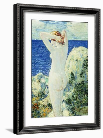 The Bather-Childe Hassam-Framed Giclee Print