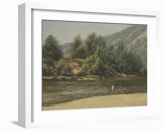 The Bather-Edward Dawson-Framed Giclee Print