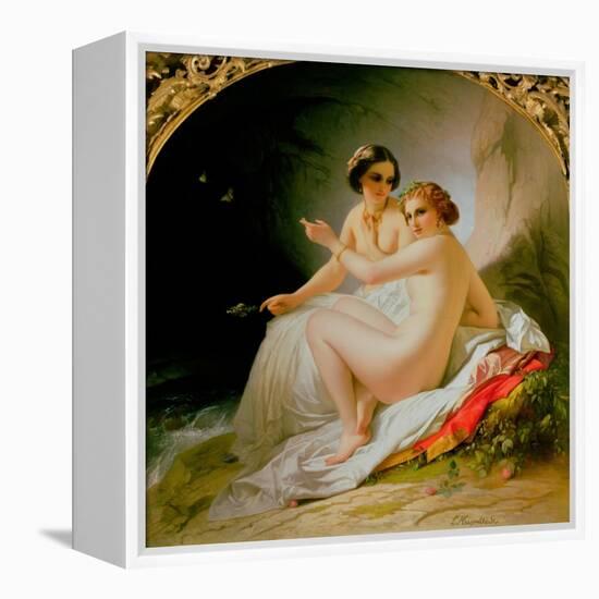 The Bathers, 1830-Louis Hersent-Framed Premier Image Canvas