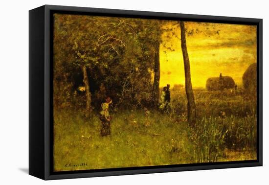 The Bathers, 1888-George Snr. Inness-Framed Premier Image Canvas