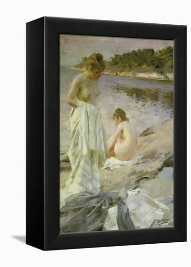 The Bathers, 1889-Anders Leonard Zorn-Framed Premier Image Canvas