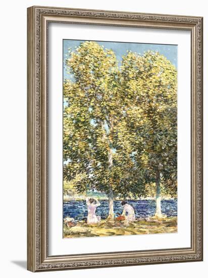 The Bathers, 1905-Childe Hassam-Framed Giclee Print