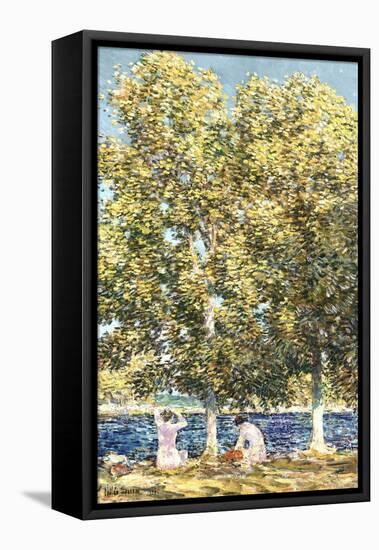 The Bathers, 1905-Childe Hassam-Framed Premier Image Canvas