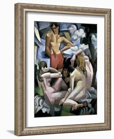 The Bathers, 1912-Roger de La Fresnaye-Framed Giclee Print