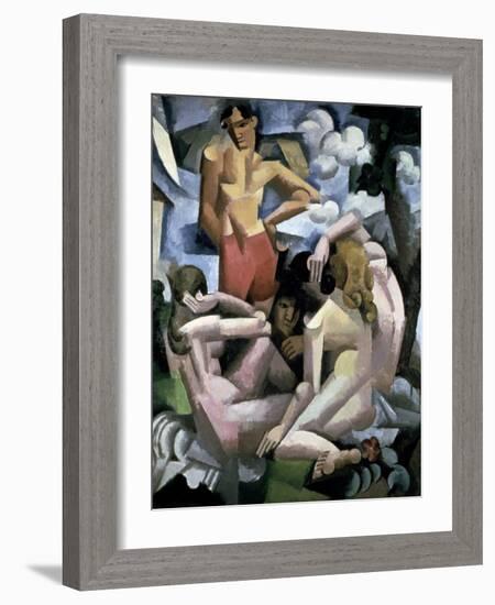 The Bathers, 1912-Roger de La Fresnaye-Framed Giclee Print