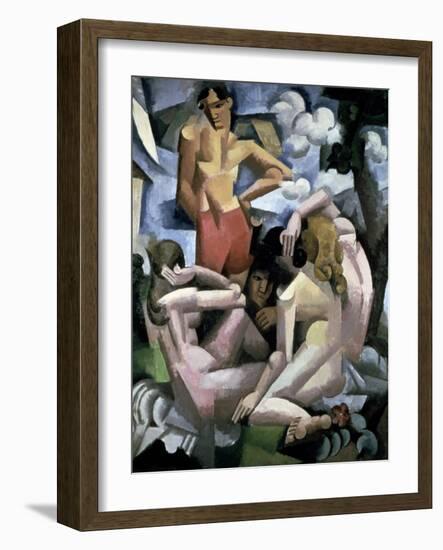 The Bathers, 1912-Roger de La Fresnaye-Framed Giclee Print