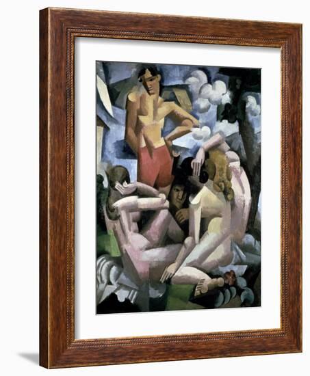 The Bathers, 1912-Roger de La Fresnaye-Framed Giclee Print