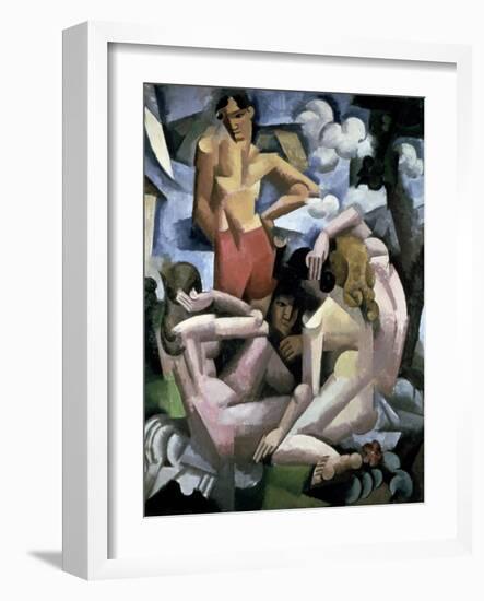 The Bathers, 1912-Roger de La Fresnaye-Framed Giclee Print