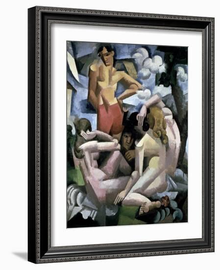 The Bathers, 1912-Roger de La Fresnaye-Framed Giclee Print