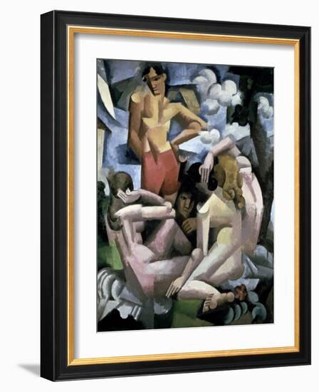 The Bathers, 1912-Roger de La Fresnaye-Framed Giclee Print