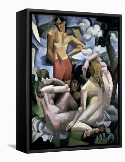 The Bathers, 1912-Roger de La Fresnaye-Framed Premier Image Canvas