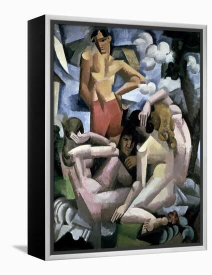 The Bathers, 1912-Roger de La Fresnaye-Framed Premier Image Canvas