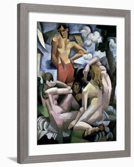 The Bathers, 1912-Roger de La Fresnaye-Framed Giclee Print