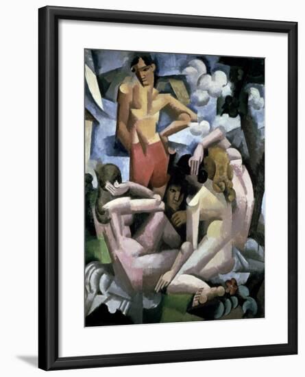 The Bathers, 1912-Roger de La Fresnaye-Framed Giclee Print