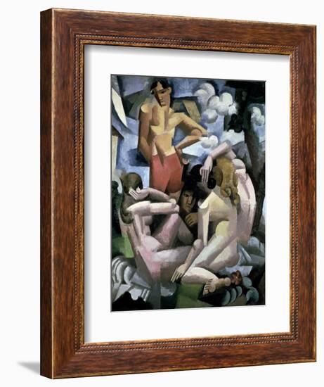 The Bathers, 1912-Roger de La Fresnaye-Framed Giclee Print