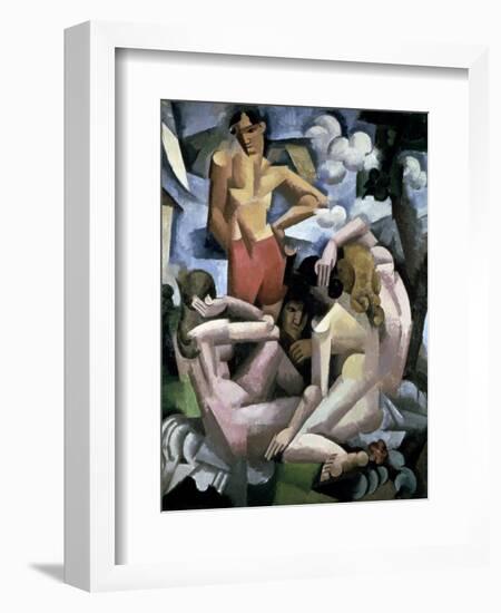 The Bathers, 1912-Roger de La Fresnaye-Framed Giclee Print