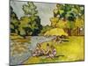 The Bathers; Les Baigneuses, 1938 (Oil on Canvas)-Louis Valtat-Mounted Giclee Print