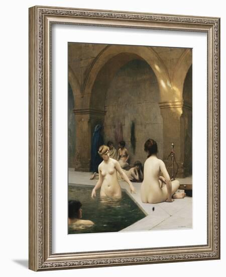 The Bathers; the Baigneuses, C.1889-Jean Leon Gerome-Framed Giclee Print