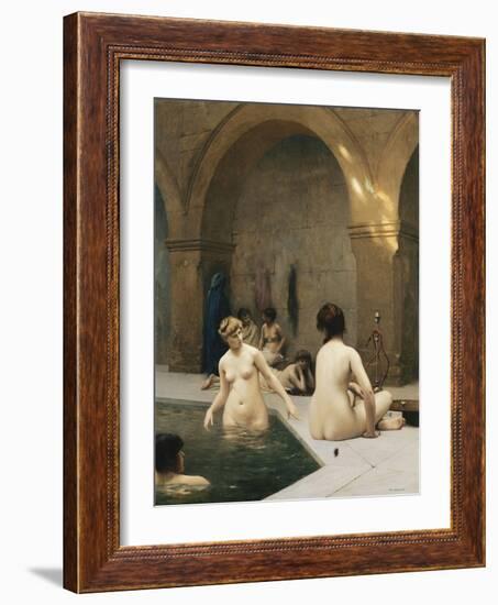 The Bathers; the Baigneuses, C.1889-Jean Leon Gerome-Framed Giclee Print