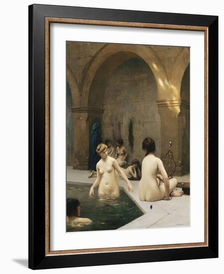 The Bathers; the Baigneuses, C.1889-Jean Leon Gerome-Framed Giclee Print