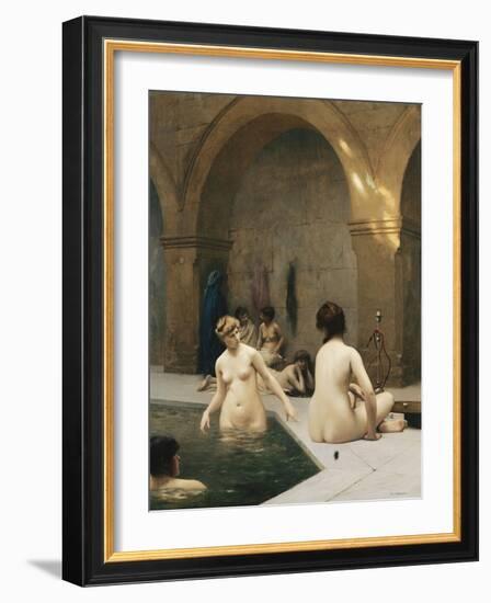 The Bathers; the Baigneuses, C.1889-Jean Leon Gerome-Framed Giclee Print