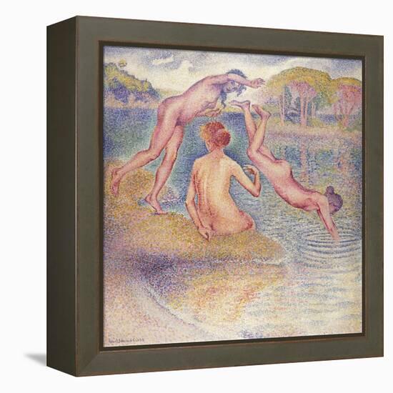 The Bathers (The Joyful Bathing); Les Baigneuses (La Joyeuse Baignade), 1899-1902-Henri Edmond Cross-Framed Premier Image Canvas