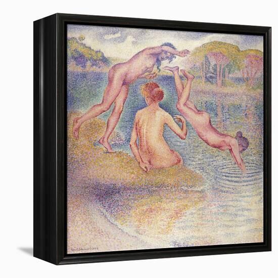 The Bathers (The Joyful Bathing); Les Baigneuses (La Joyeuse Baignade), 1899-1902-Henri Edmond Cross-Framed Premier Image Canvas