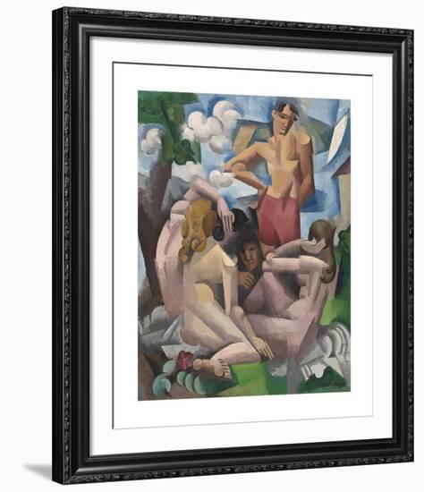 The Bathers-Roger De La Fresnaye-Framed Premium Giclee Print