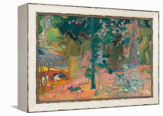 The Bathers-Paul Gauguin-Framed Stretched Canvas