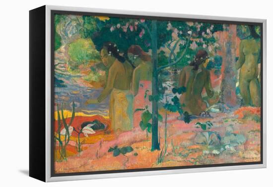 The Bathers-Paul Gauguin-Framed Stretched Canvas