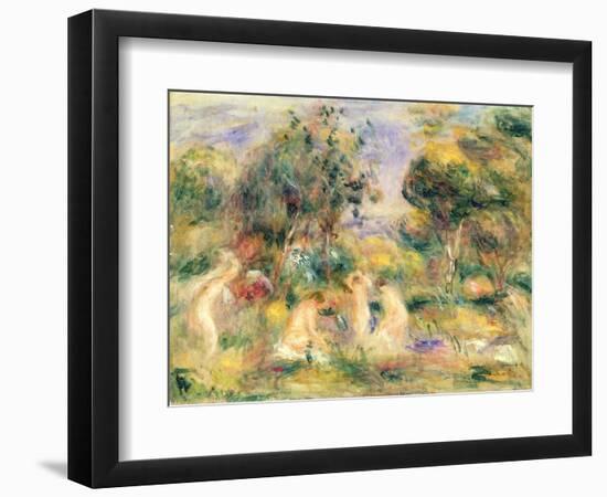 The Bathers-Pierre-Auguste Renoir-Framed Giclee Print