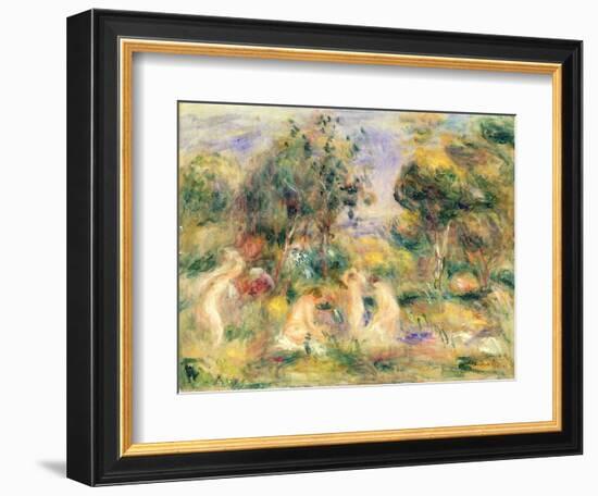 The Bathers-Pierre-Auguste Renoir-Framed Giclee Print