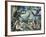 The Bathers-Paul Cézanne-Framed Art Print