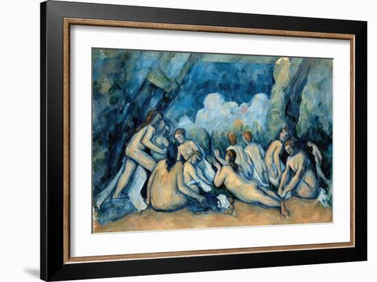 The Bathers-Paul Cézanne-Framed Giclee Print