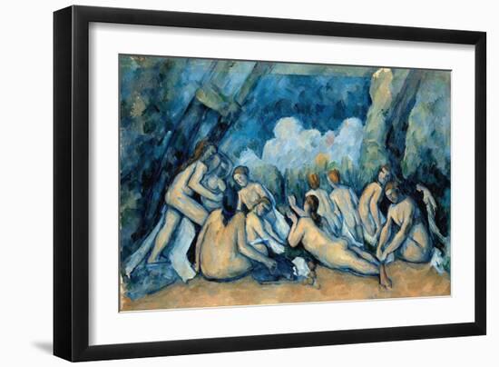 The Bathers-Paul Cézanne-Framed Giclee Print