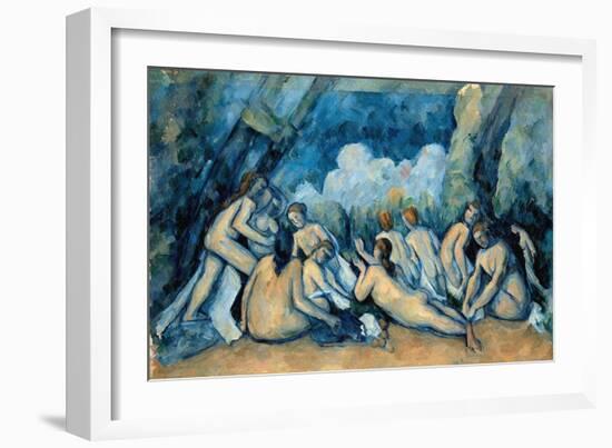 The Bathers-Paul Cézanne-Framed Giclee Print