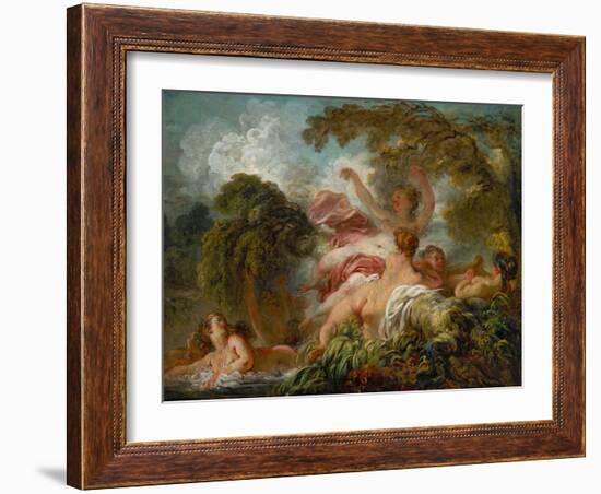 The Bathers-Jean-Honoré Fragonard-Framed Giclee Print