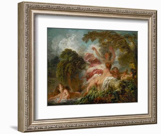 The Bathers-Jean-Honoré Fragonard-Framed Giclee Print