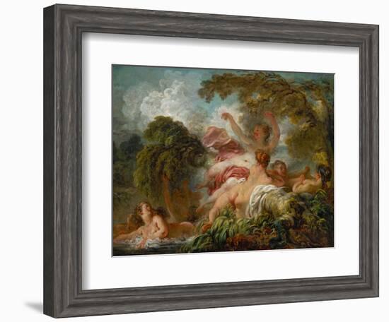 The Bathers-Jean-Honoré Fragonard-Framed Giclee Print