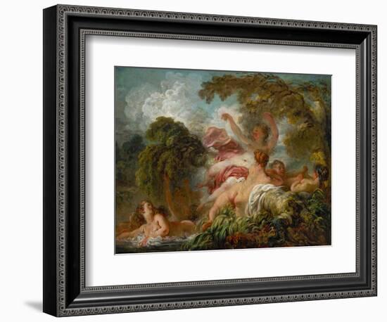 The Bathers-Jean-Honoré Fragonard-Framed Giclee Print