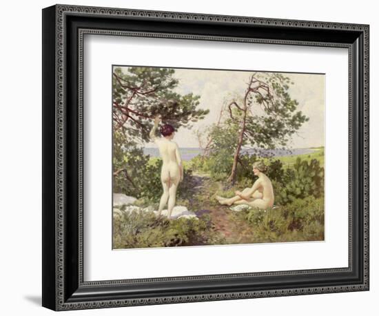 The Bathers-Paul Fischer-Framed Giclee Print