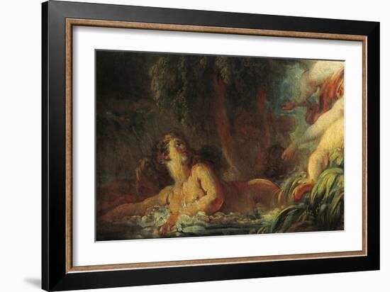 The Bathers-Jean-Honoré Fragonard-Framed Giclee Print