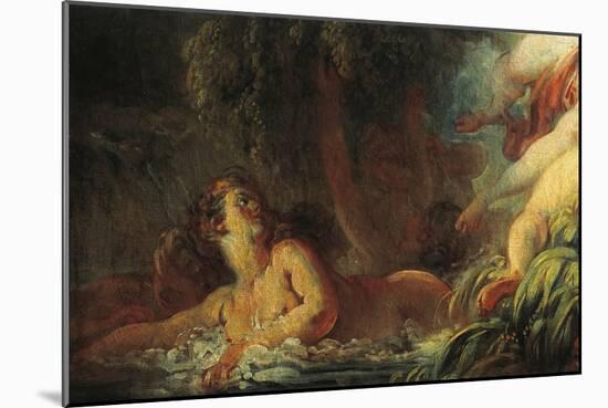 The Bathers-Jean-Honoré Fragonard-Mounted Giclee Print