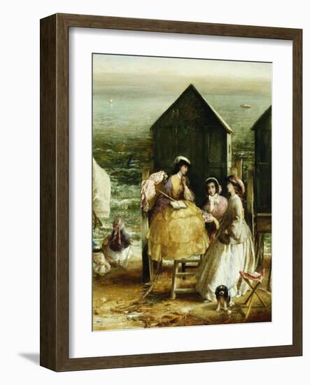 The Bathing Hut-Charles James Lewis-Framed Giclee Print