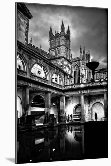 The Baths in Bath-Rory Garforth-Mounted Photographic Print