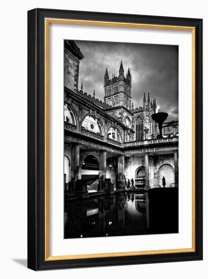 The Baths in Bath-Rory Garforth-Framed Photographic Print