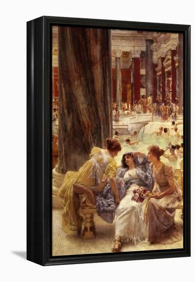 The Baths of Caracalla-Sir Lawrence Alma-Tadema-Framed Premier Image Canvas
