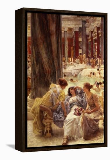 The Baths of Caracalla-Sir Lawrence Alma-Tadema-Framed Premier Image Canvas